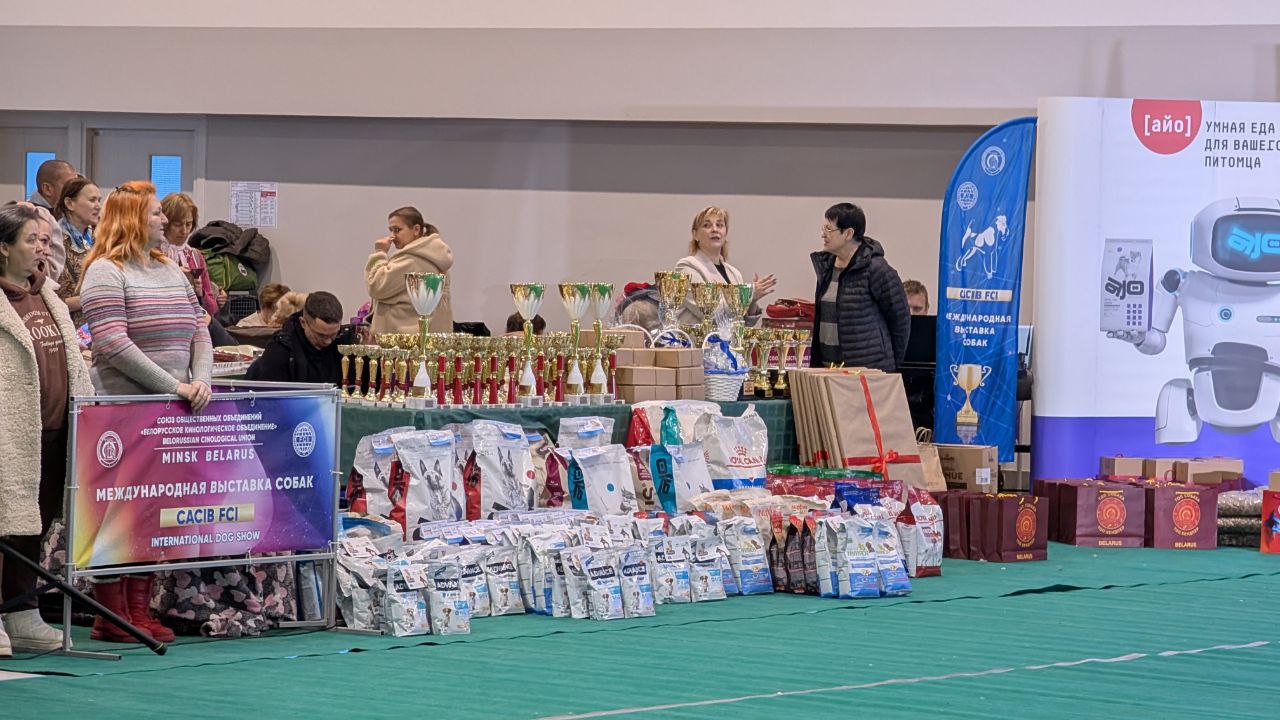 Международная выставка собак CACIB-2025 в ноябре